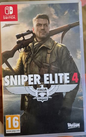 Jeux Switch sniper elite 4
