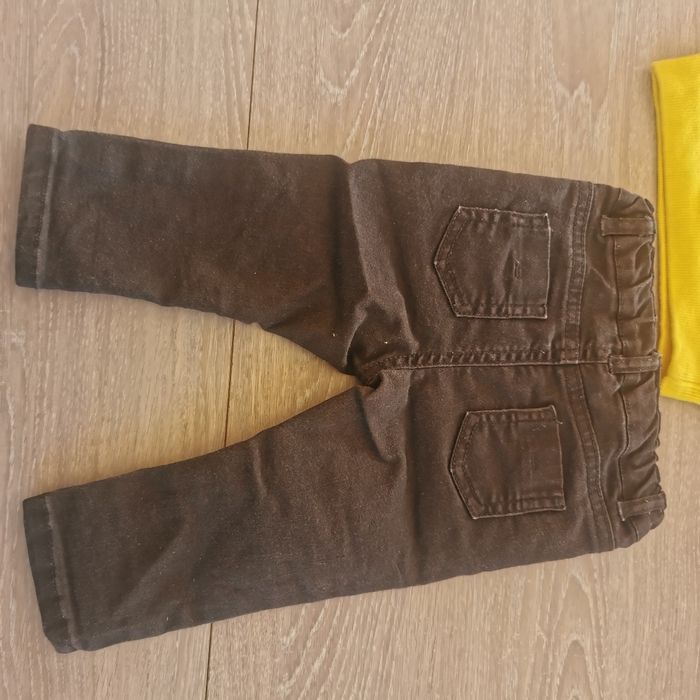 Ensemble pantalon + pull kiabi taille 9 mois - photo numéro 4