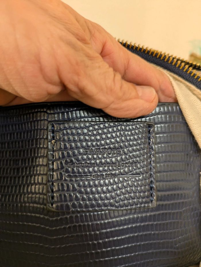 Sac 3 poches cuir et daim Parfois - photo numéro 10
