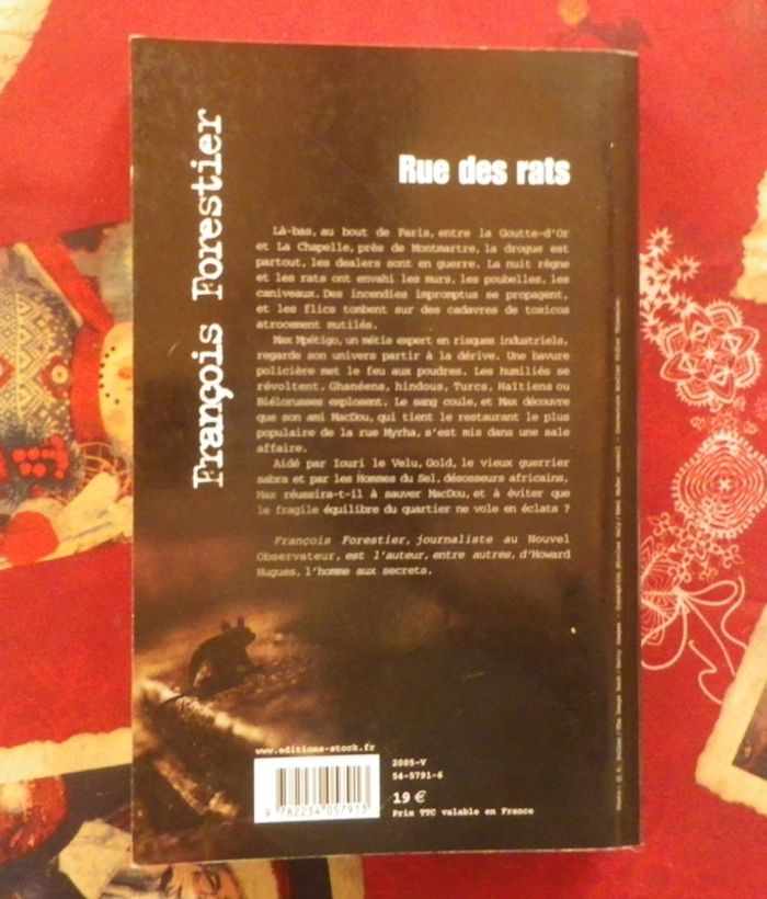 Rue des Rats de François Forestier Ed. Stock - photo numéro 2