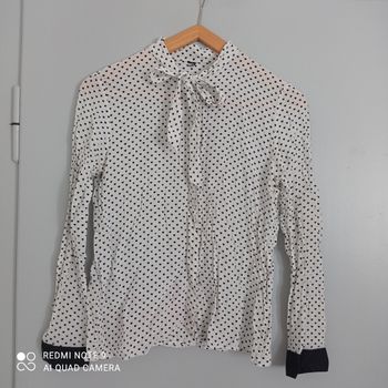 Chemise à motifs coeurs t34/36