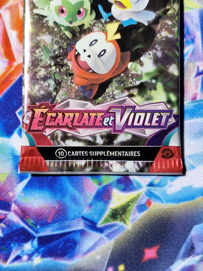 Booster écarlate et violet EV01 Poussacha, Chochodile et Coiffeton - photo numéro 6
