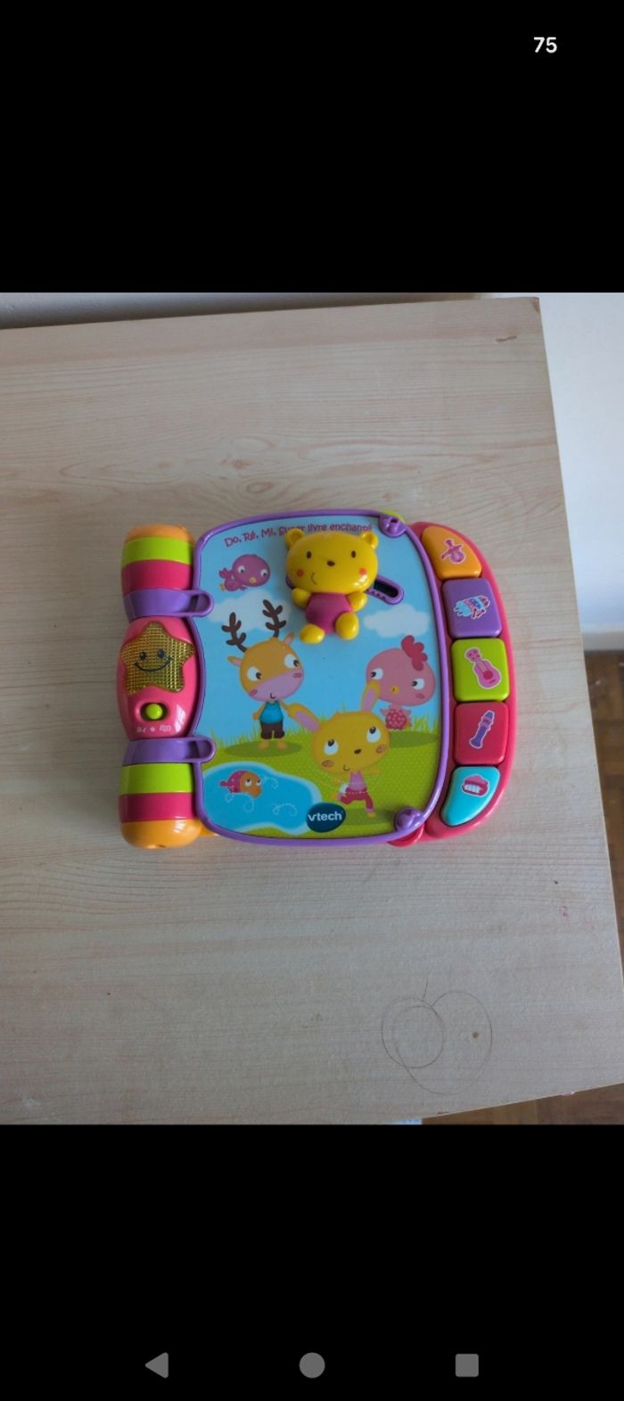 Livre interactif VTECH BABY - Do, Ré, Mi Super Livre Enchanté Rose - 6-36 mois - photo numéro 3