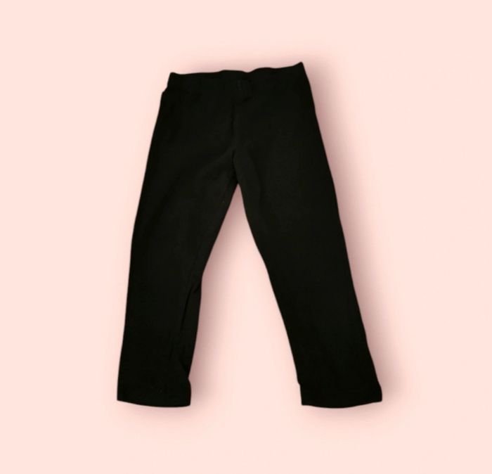 Legging court capri noir kiabi taille 10 ans - photo numéro 2