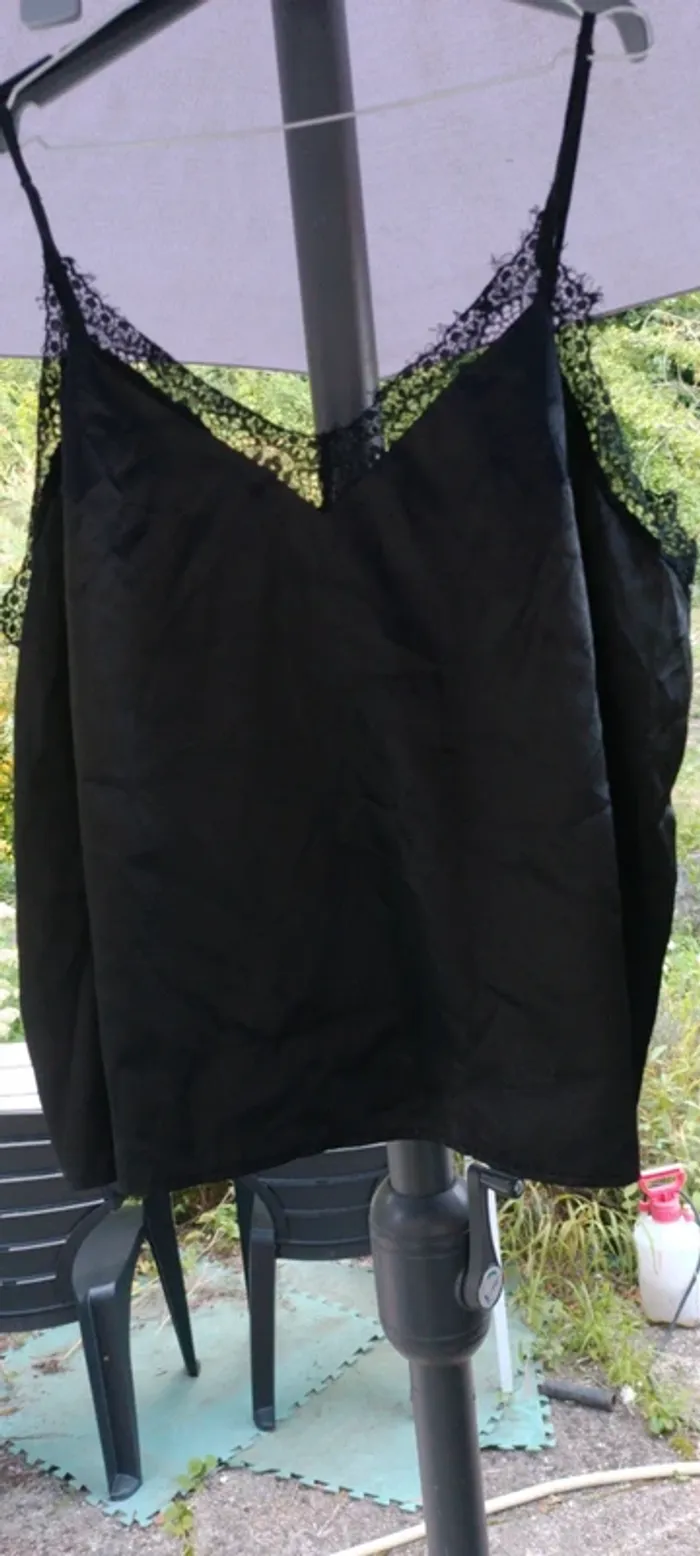 Débardeur pyjama satiné - photo numéro 2