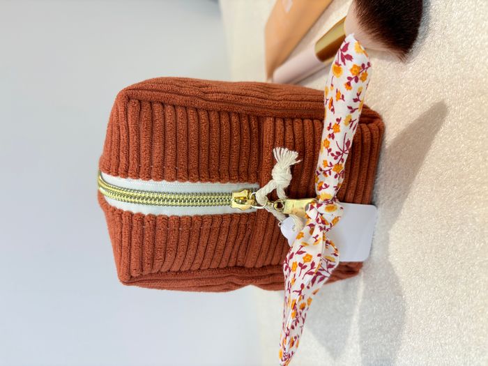 Trousse de toilette Terracotta fleurie - photo numéro 8