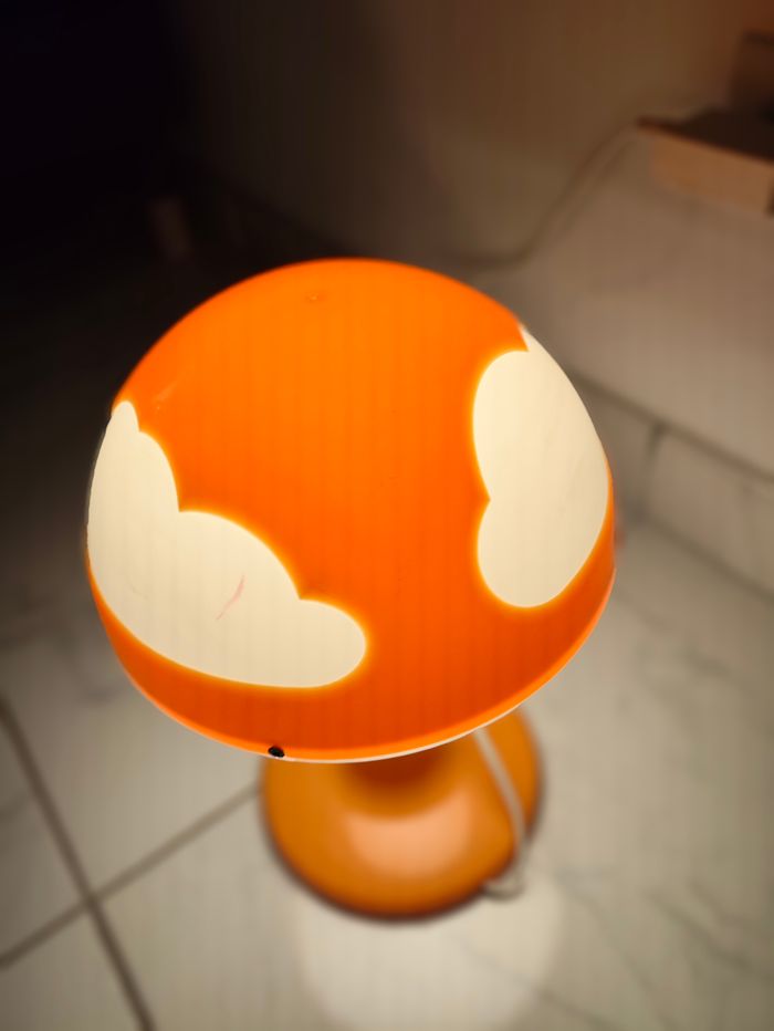 Lampe Ikea Skojig Cloud Orange Vintage Henrik Preutz enfant 2011 - photo numéro 3
