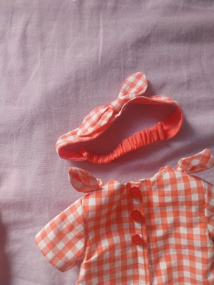 Ĺot 2 tenues fille 7 ans et poupée 36 cm sergent major - photo numéro 10