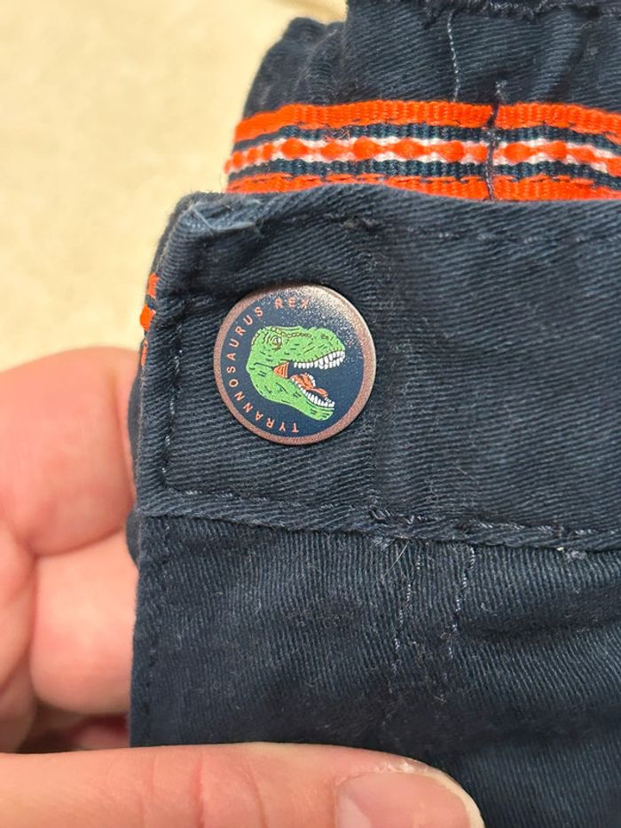Pantalon coton bleu marine garçon Sergent Major taille 4 ans - photo numéro 2
