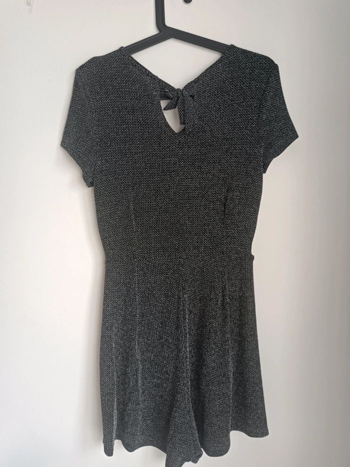 Combishort habillée lurex argenté Gémo Taille M En très bon état - photo numéro 3