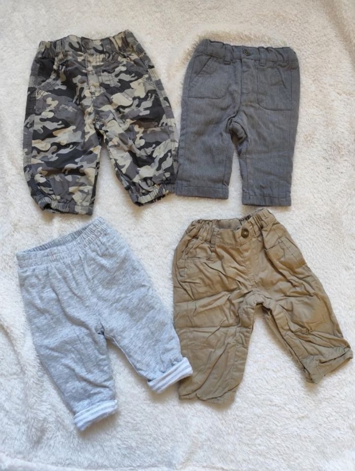 Lot de 8 pantalons garçon taille 3 mois 👣 - photo numéro 3