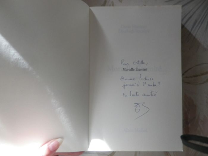 Mortelle éternité de Denis Marquet et Elisabeth Barrière Ed. Albin Michel - photo numéro 4