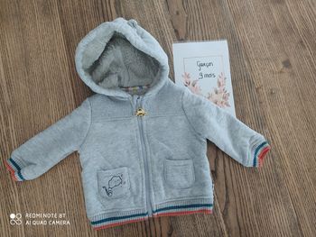 Gilet très chaud sergent major 9mois