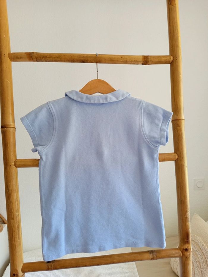 Polo bleu clair Acanthe 8 ans - photo numéro 6
