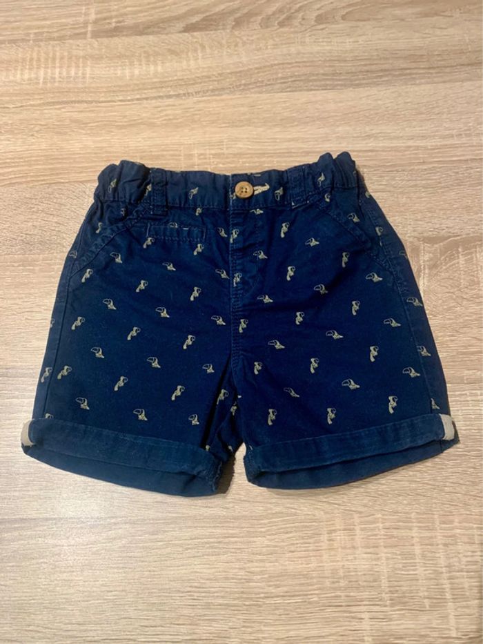Short bleu marine Kiabi 3 ans