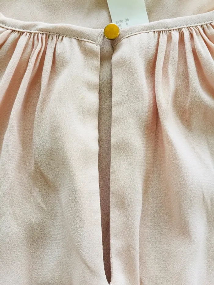Jolie blouse rose poudré - photo numéro 3
