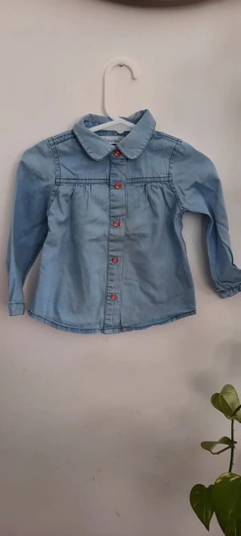 Chemise en jean 12mois