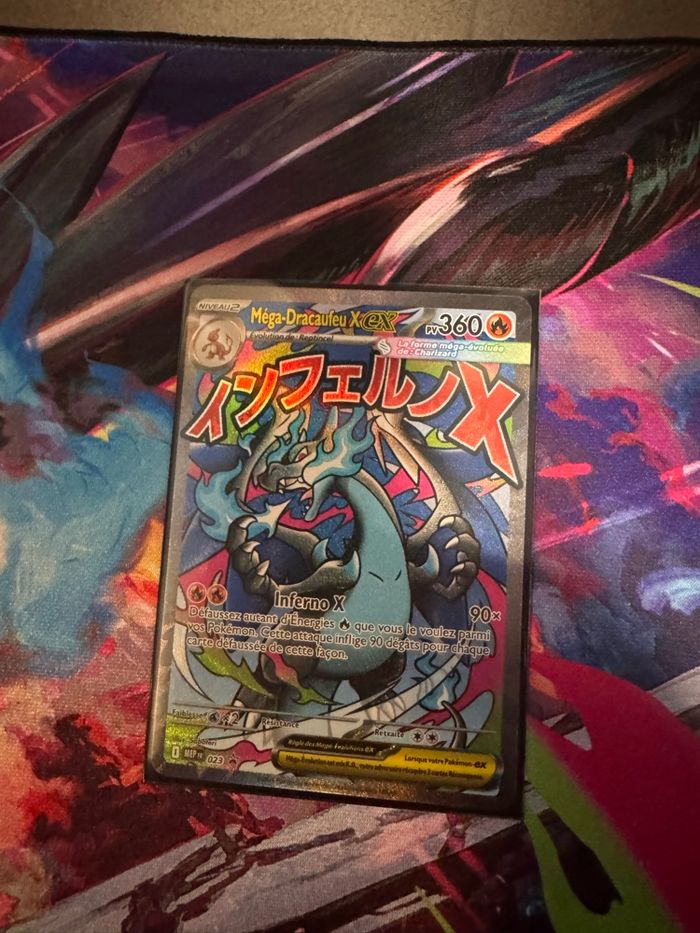 Carte Pokémon Dracaufeu x ex 023 - photo numéro 2