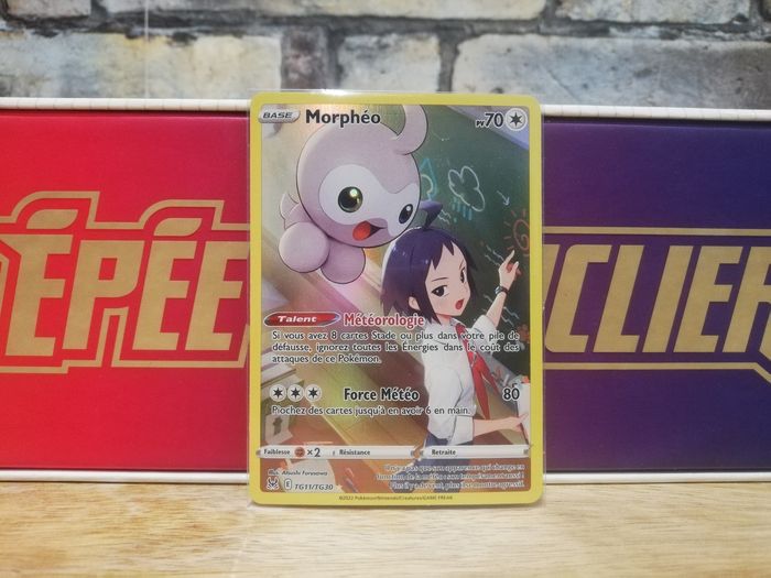 Carte Pokemon Morpheo TG Origine Perdue
