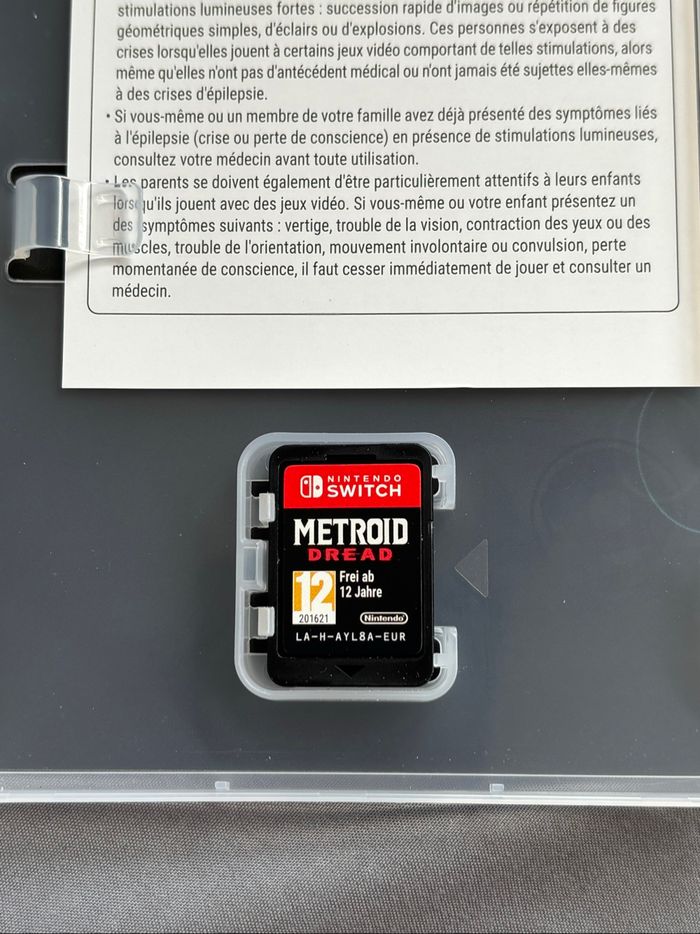 Metroid dread switch - photo numéro 2