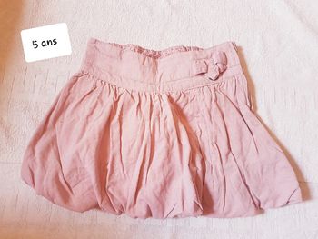 Jupe velour sergent major 5 ans