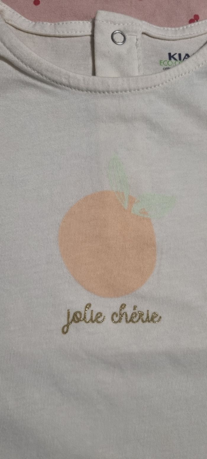 Lot t-shirts MC 24 mois 🌸🍒 - photo numéro 3