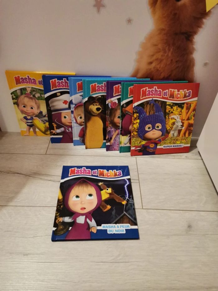 Livre Masha et Michka " Masha a peur du noir "