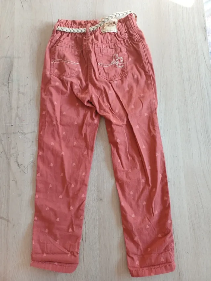 Pantalon ceinture lulu castagnette - photo numéro 6