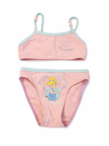 Maillot de bain Cendrillon fille 2 ans Disney. Strass / perles