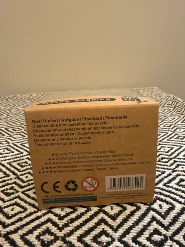 WDK - Bamboo Puzzle Casse Tête en Bois - 7 ans et + - photo numéro 3