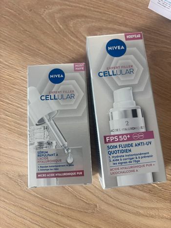 Lot nivea crème et sérum