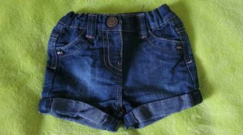 Short en jeans