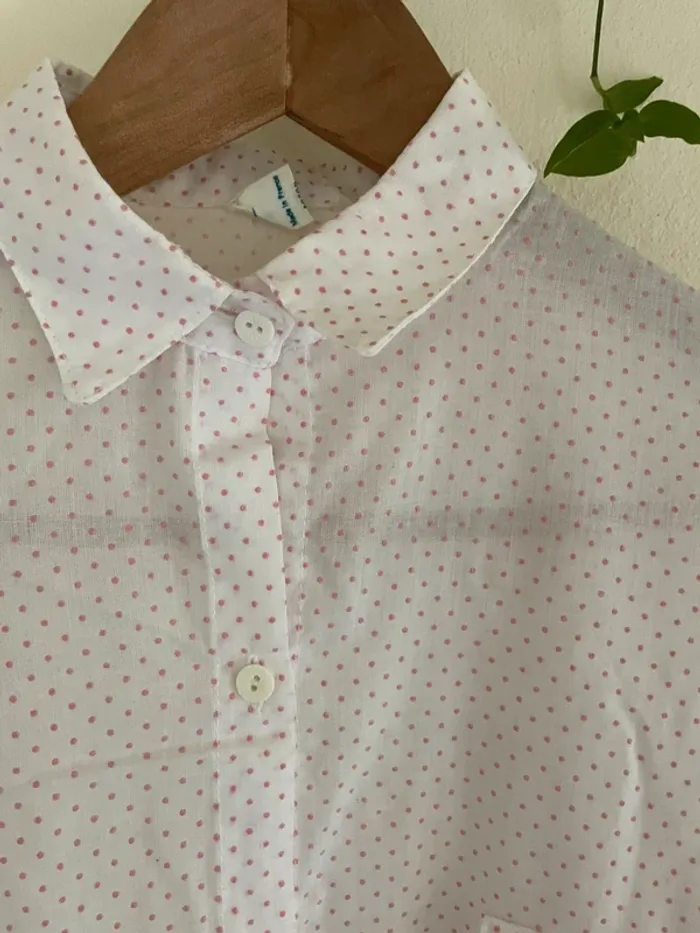 #Chemise à pois 🍀 - photo numéro 4