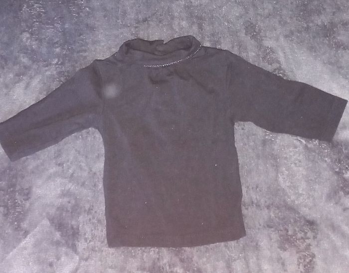 Robe pull colle roulé avec gilet - photo numéro 6