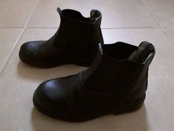 Boots équitation classic noires 30 FOUGANZA TBE