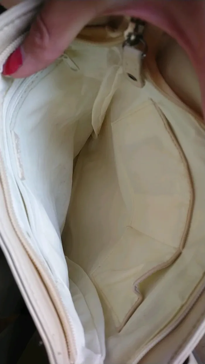 Sac à main beige, état neuf - photo numéro 4