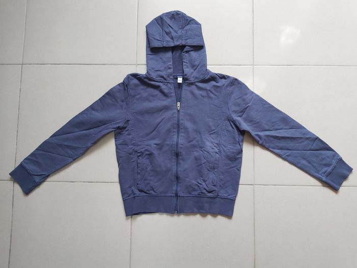 Gilet zippé à capuche 14 ans