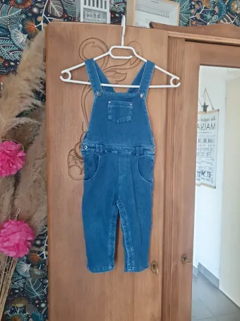 Salopette bleu