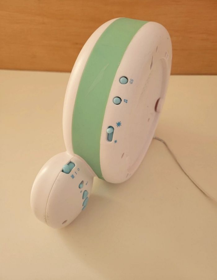 Réveil éducatif Kid'sleep - Moon Blanc - photo numéro 7