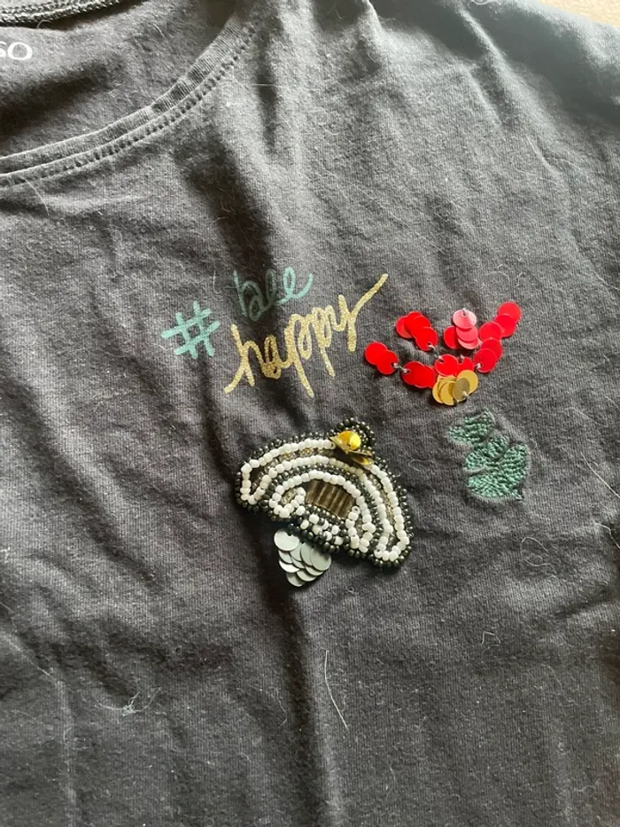 Lot t shirts fille 10 ans - photo numéro 7