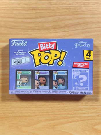 Boîte 4 Funko Bitty Pop! - Disney Princess