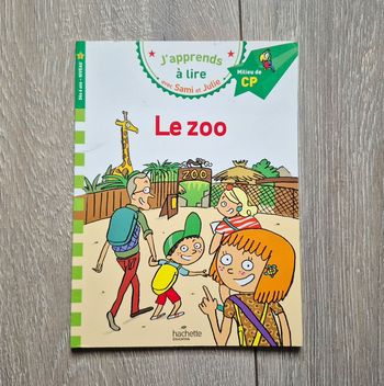 Livre " J'apprends à lire " Le zoo. Milieu Cp. Edition hachette