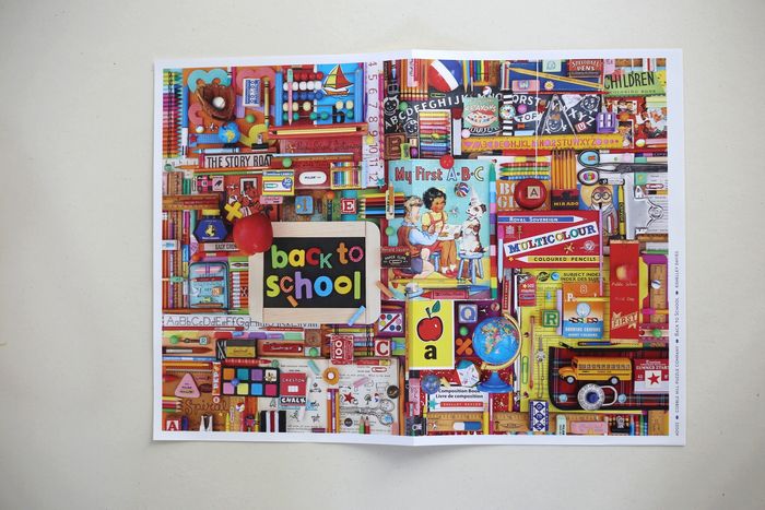 Puzzle 1000 pièces "Back to school" Cobble Hill par Shelley Davies - photo numéro 5