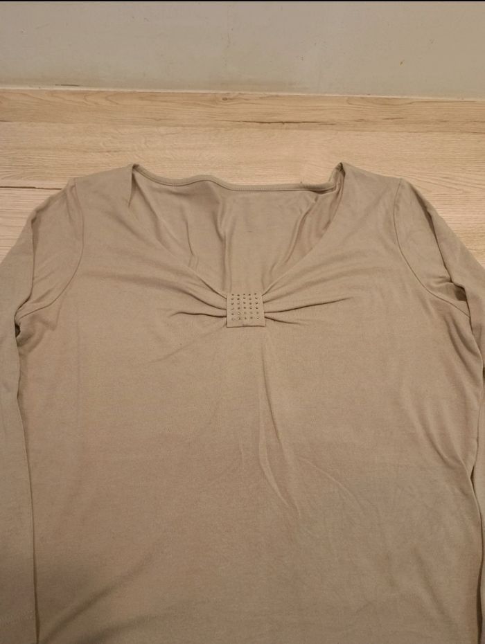 Tee-shirt manches trois quart taille 38 - photo numéro 2