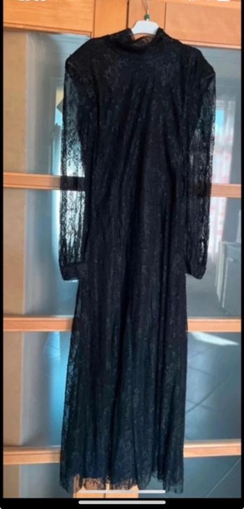 Robe zara noir dentelle édition limitée Zara collection taille L