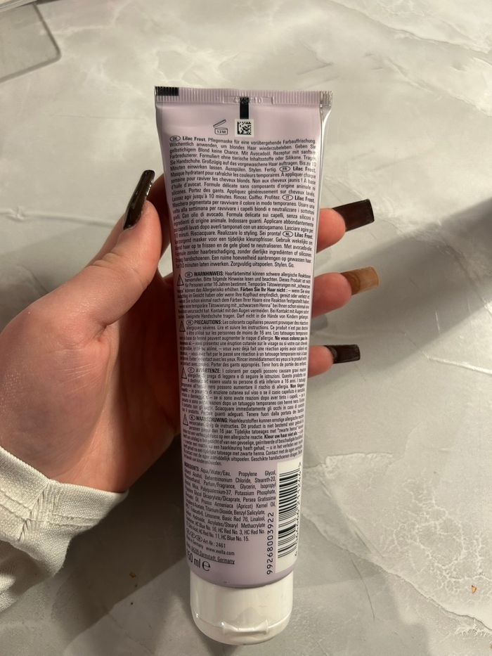 Masque colorant Lila Frost – Wella Professionals - photo numéro 2