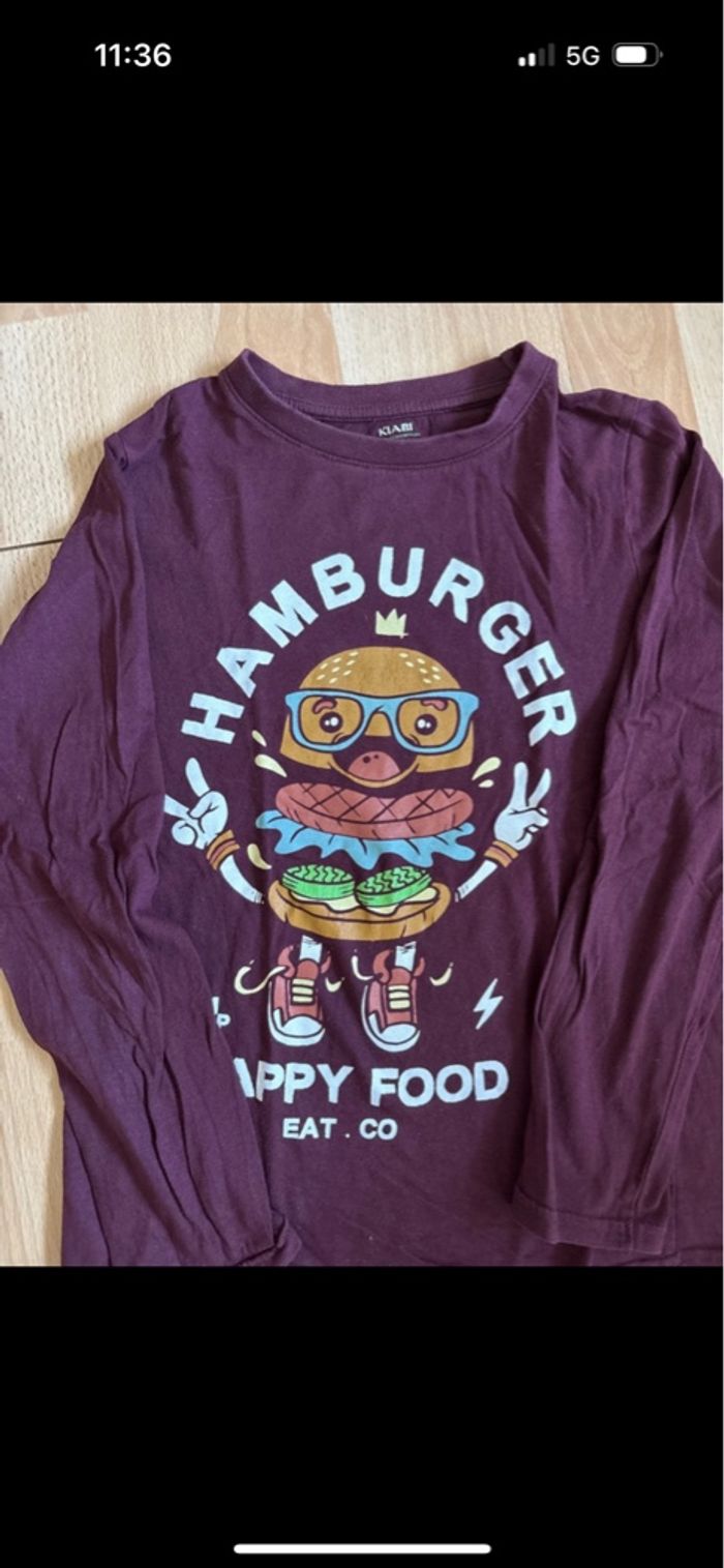 Lot de 4 tee-shirts manches longues - photo numéro 2