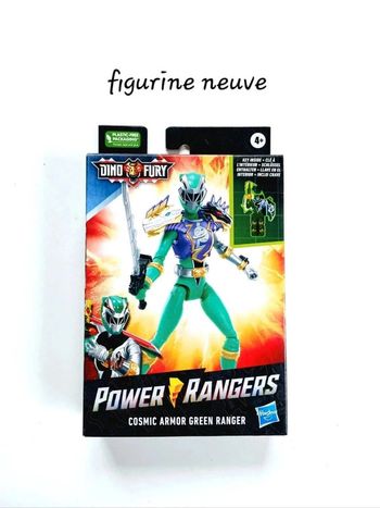 Figurine Power Rangers Dino Fury Cosmic Armor Green Ranger