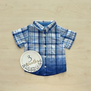 Chemise garçon été 3 mois 60 cm