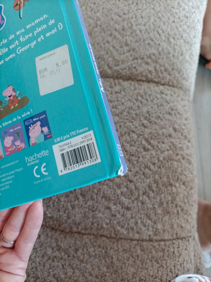 Livre cartonné Peppa pig : Ma maman - photo numéro 3